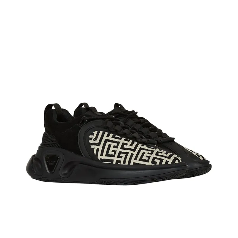 BALMAIN B Runner Low Top Casual Shoes Men's Black-1