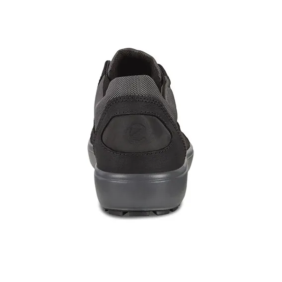 Ecco Soft 7 Skateboard Shoes Men Low Top Black-3