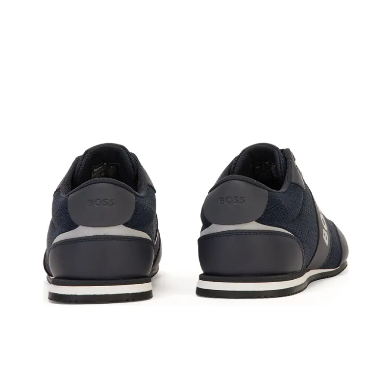 HUGO BOSS Casual Shoes Men Low Top Dark Blue-3