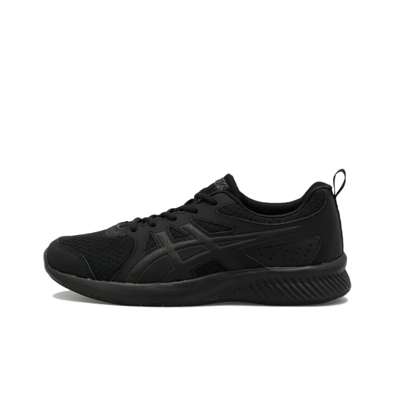 Asics Stormer Ls 2 Wear-Resistant Slip-Resistant Low-Top Running Shoes Men's Black-0
