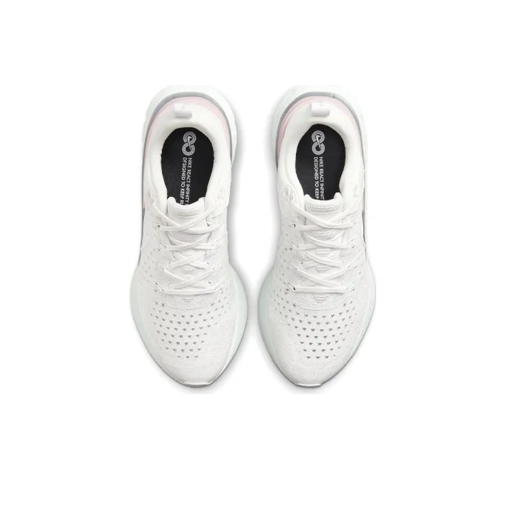 Nike React Infinity Run Flyknit 2 Platinum Tint Barely Green Women's-3