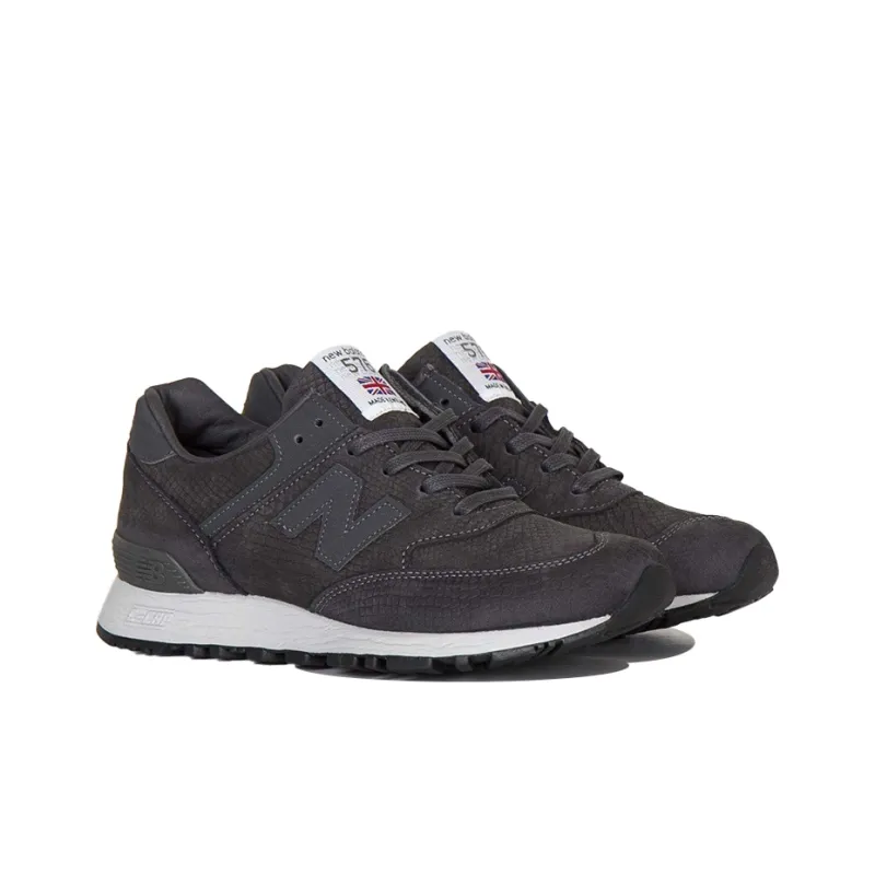 New Balance 576 Series Breathable Wear resistant Shock Absorption Low Tops Retro Black Women's-1