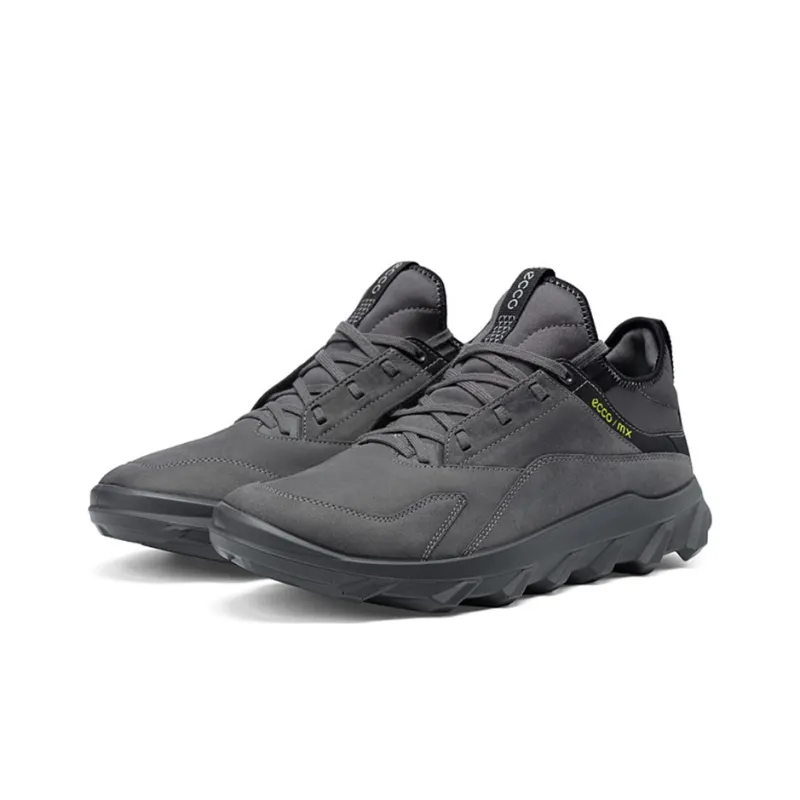 Ecco M Cushioning Anti Slip And Wear Resistant Low Top Casual Shoes Men's Gray-1