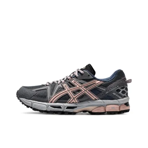 Asics Gel Kahana 8 Wear Resistant Low Top patent Running Running great shoes Women's Gray Pink