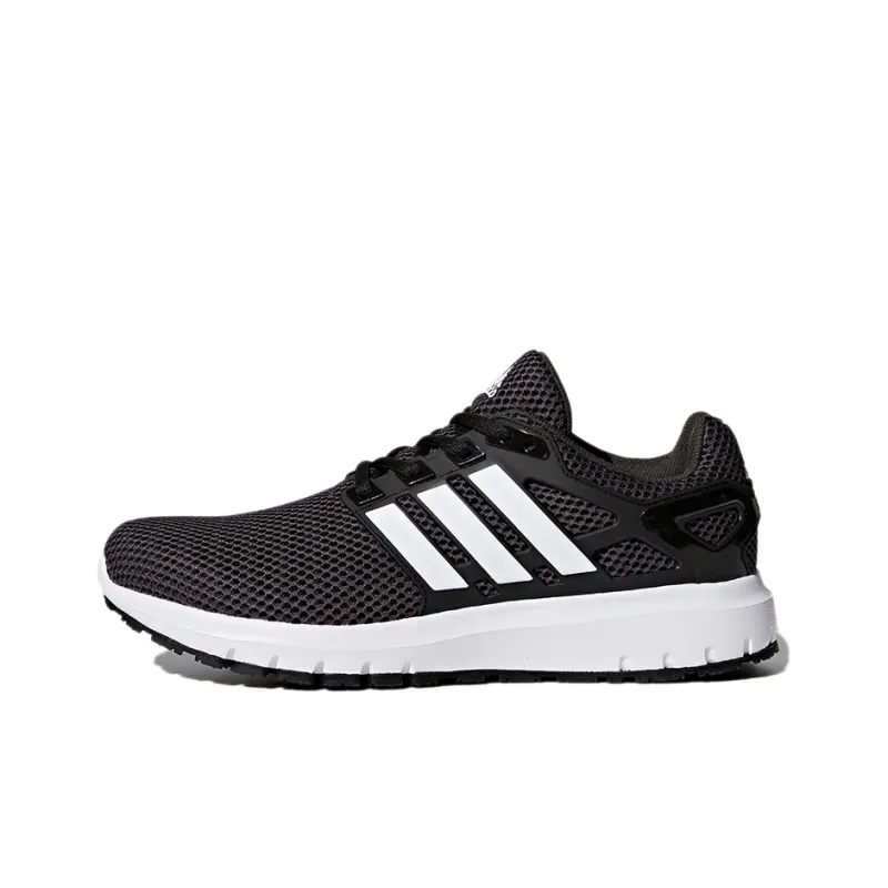 Adidas Energy Cloud Abrasion Resistant Coverage Low Top Running Shoes Men's Graphite Black-0