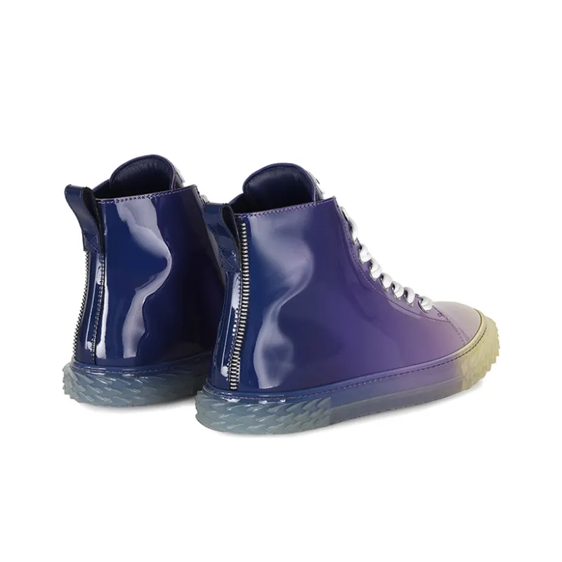 giuseppe zanotti Gradient High-shine Sneakers-3