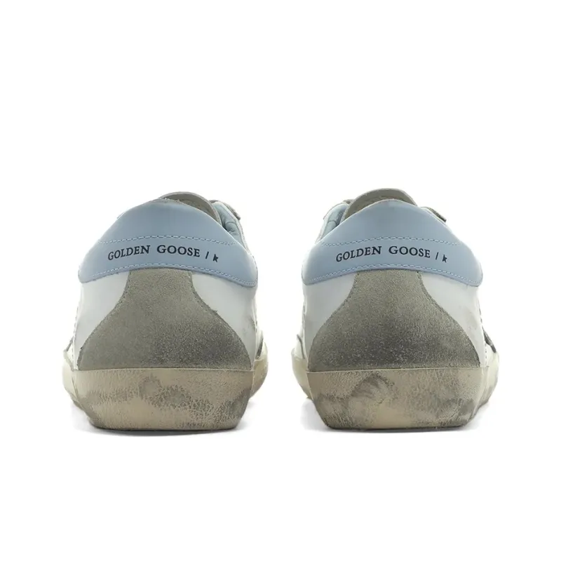 Golden Goose Super Star Stylish Skateboarding Shoes Women's White Vintage Version-4