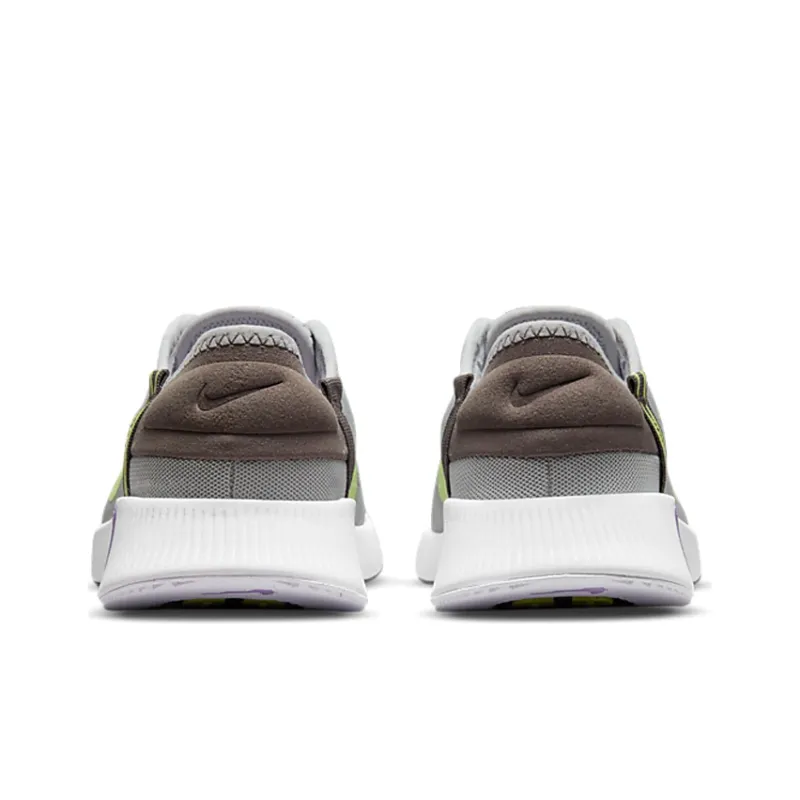 Nike Reposto Cushioning Anti-Slip And Wear-Resistant Breathable Rebound Low-Top Running Shoes GS Gray Purple Yellow-4