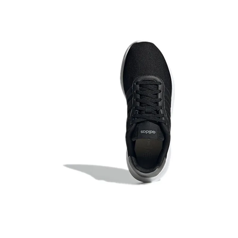 Adidas Lite Racer 3.0 'Black Iron Metallic' Women's-4