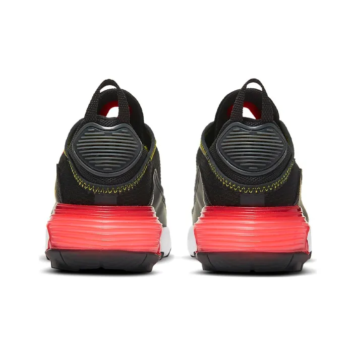 Nike Air Max 2090 Running Shoes Women's Low Top Black/Red/Green-4