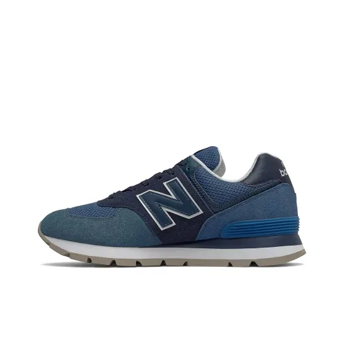 New Balance 574 Natural Indigo Laser Blue