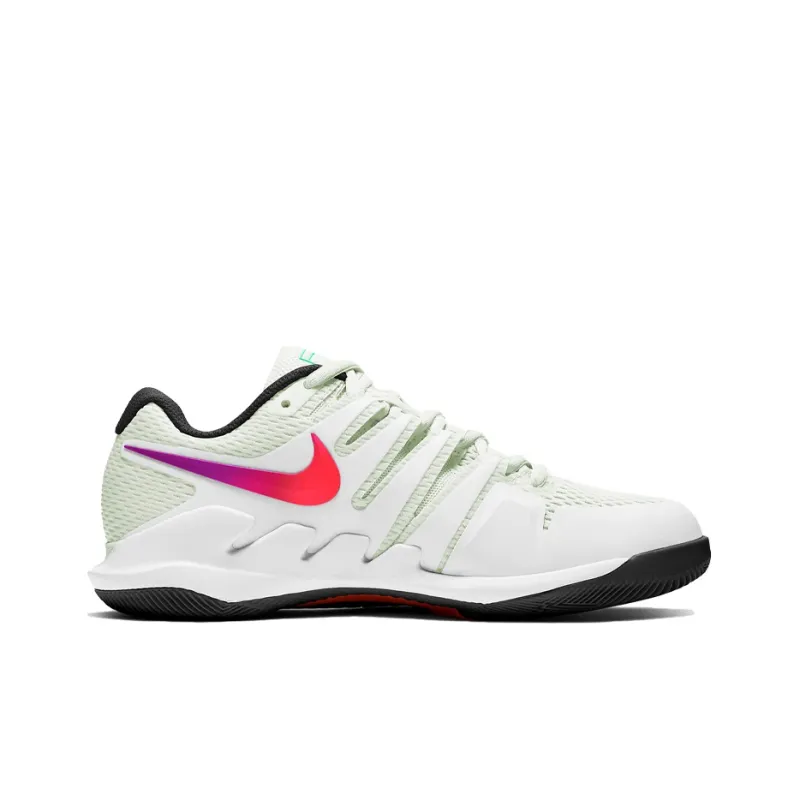 Nike Court Air Zoom Vapor X White Black Electro Green Women's-1