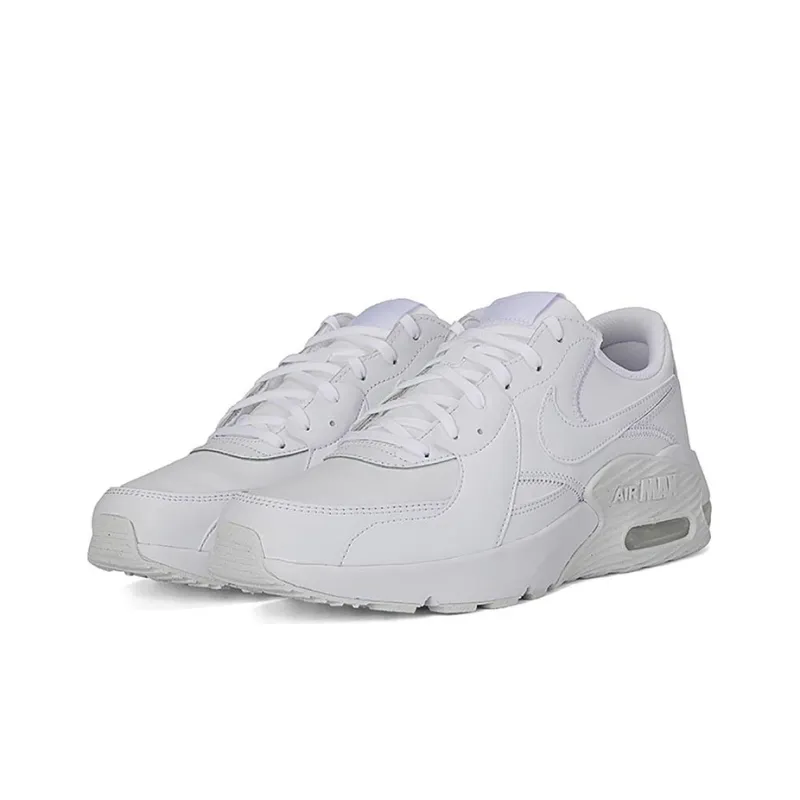 Nike Air Max Excee Leather 'Triple White'-1