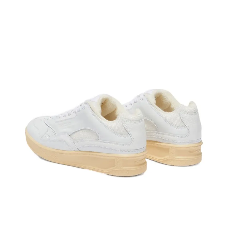 JIL SANDER Low Top Stylish Skateboarding Shoes Men's White-3