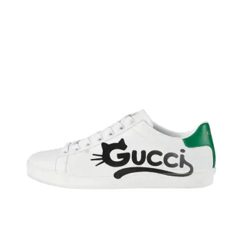 GUCCI Ace Kitten Logo Sneakers Women's