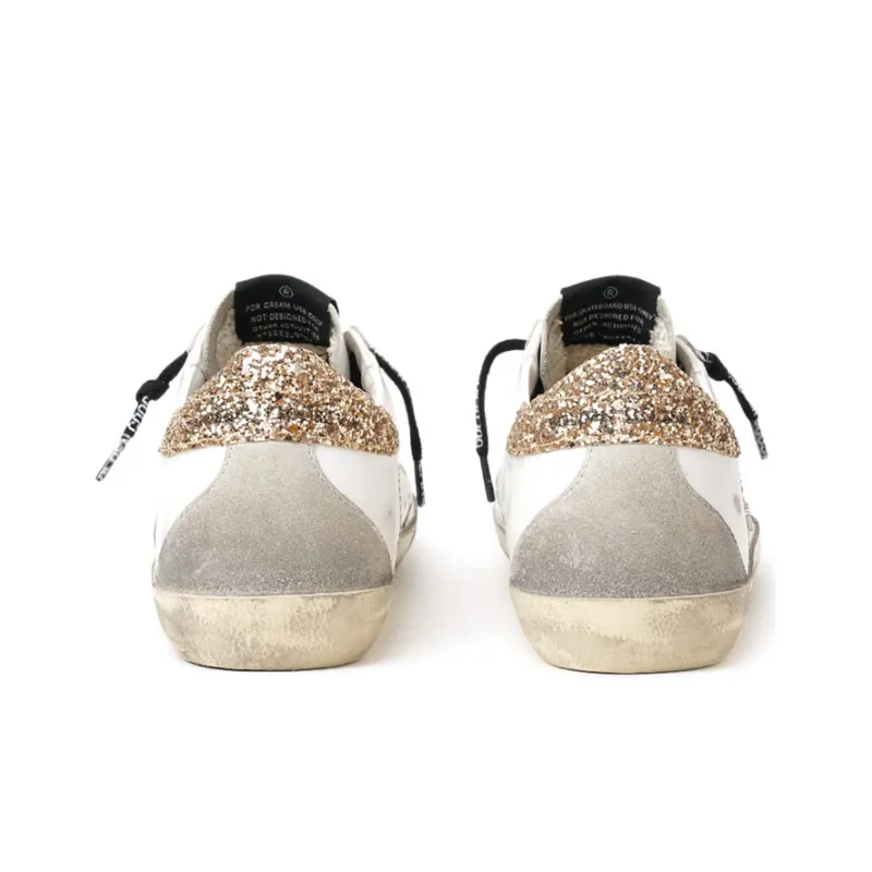 Golden Goose Super Star Low Top Stylish Skateboarding Shoes Women's White-4