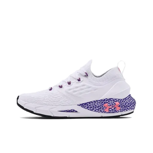 Under Armour HOVR Phantom 2 Running Shoes Women's Low-Top White/Blue/Pink