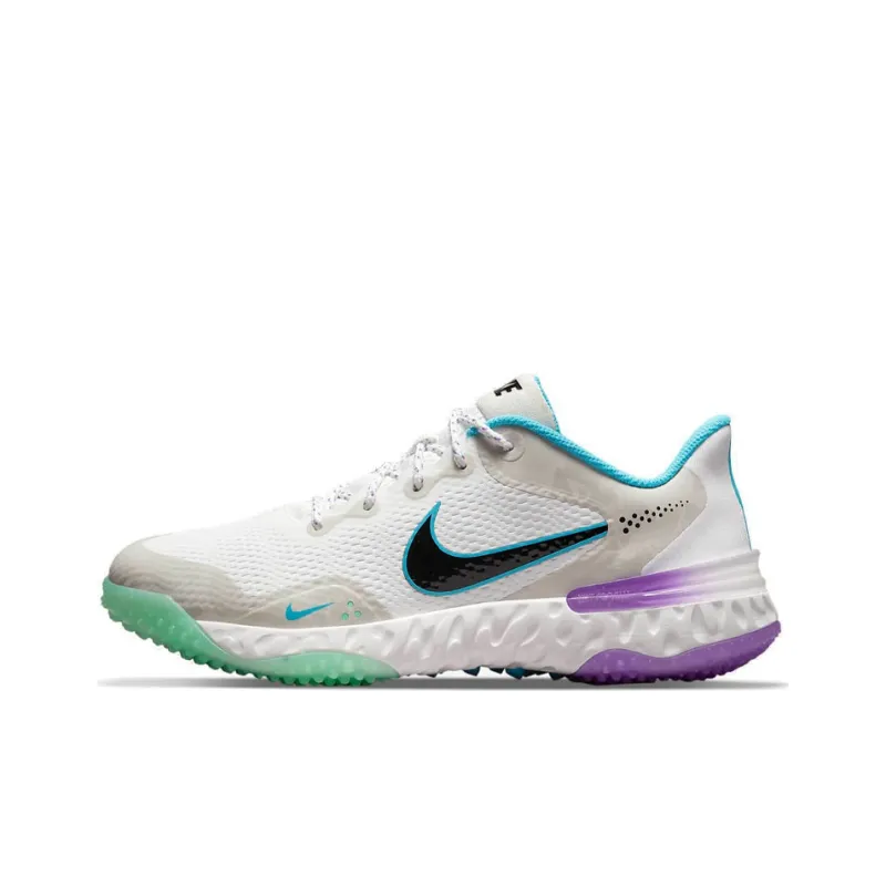 Nike Alpha Huarache Elite 3 Turf White Peach Cream-0