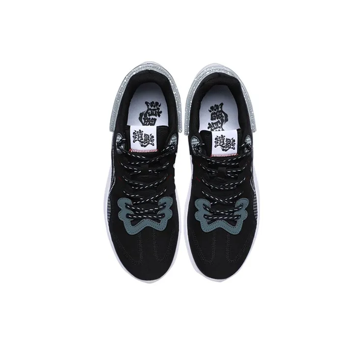 LiNing Getaway Running Shoes Men's Black Gray-3