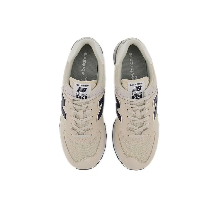 New Balance 574 Tan Navy-4