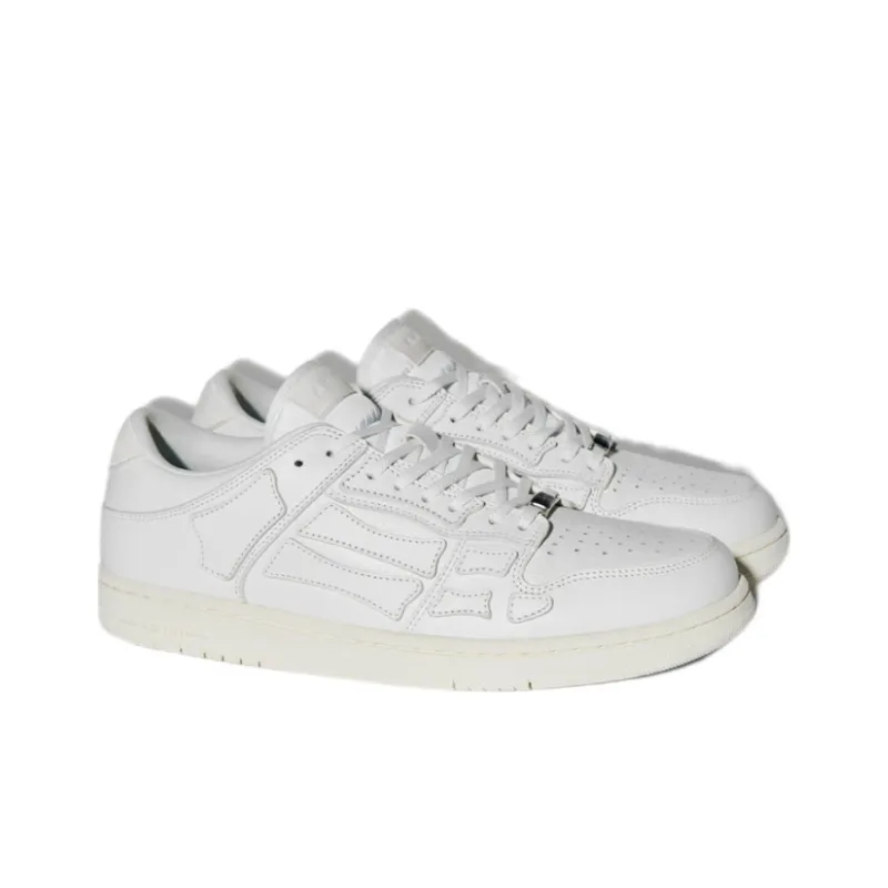 AMIRI Skel Top Low White Vintage-1