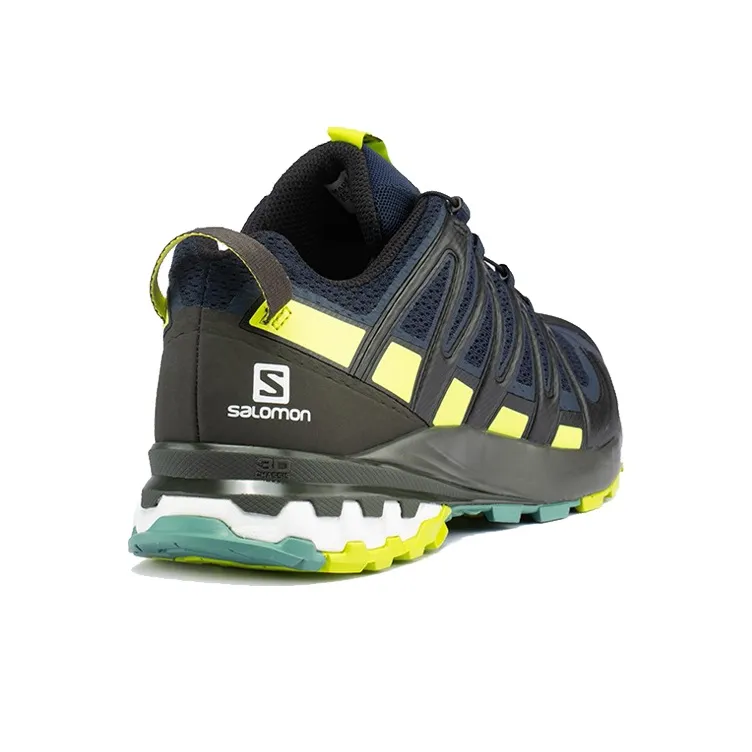 SALOMON XA Pro 3D V8 Low-Top Running Shoes Men's Navy Blue-4