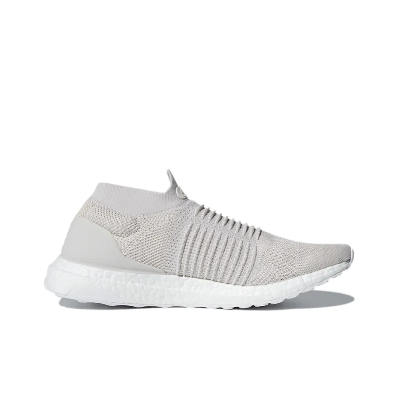 Adidas Ultra Boost Laceless Mid Chalk Pearl-1