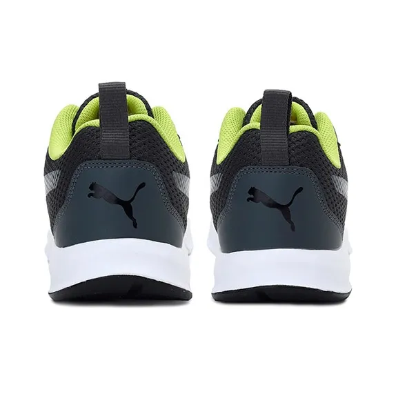 PUMA Whisk Whisk Idp Low-Top Running Shoes Men's Gray Black White-3