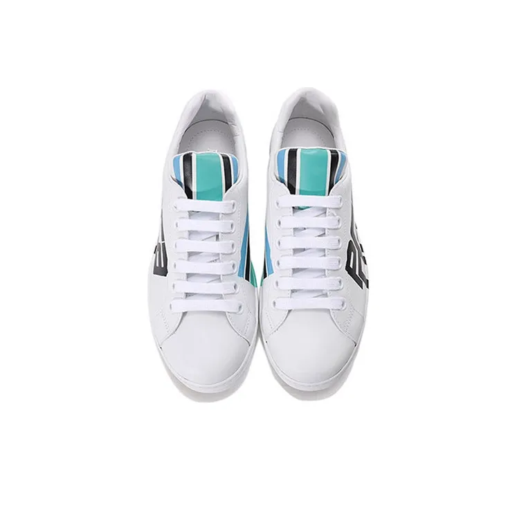 PRADA Stylish Skateboarding Shoes Men's White-3