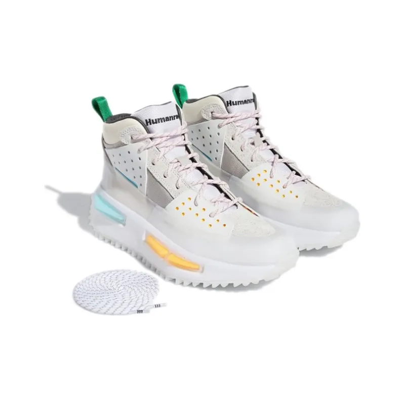 Adidas Originals Hu Nmd S1 Ryat Pharrell Core White-3