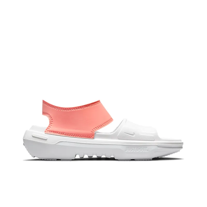 Nike Playscape GS Strap Sandals Medium Heel Women's Pink White-1
