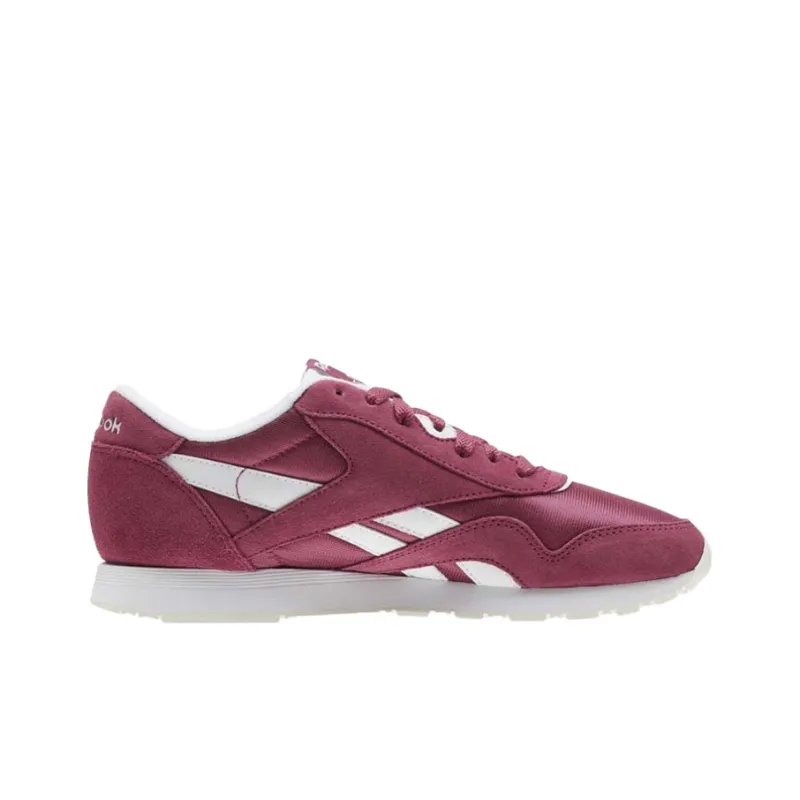 Reebok Classic Nylon Casual Shoes Women's Low-Top Purple-1