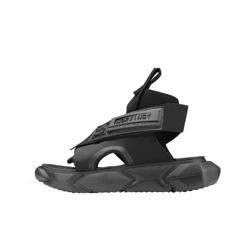 NORVINCY Beach Sandals Unisex Black