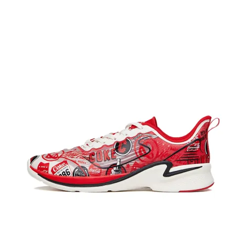 Anta Lightweight And Agile Lightweight Low-Top Running Shoes Women's Red Comfortable Casual