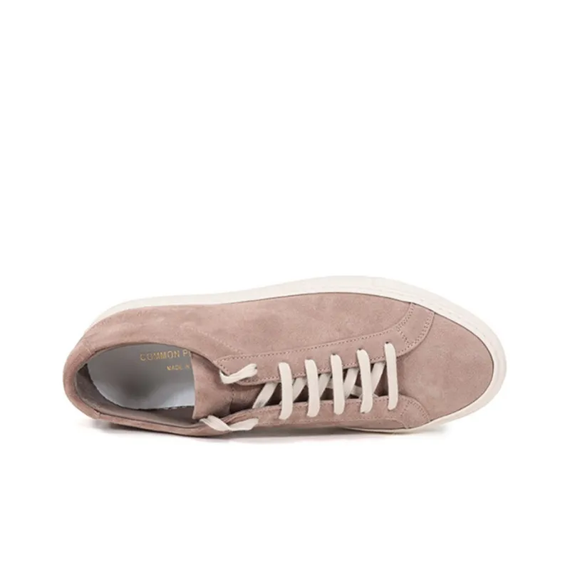 COMMON PROJECTS Low Top Skateboard Shoes Men's Cameo Brown-4