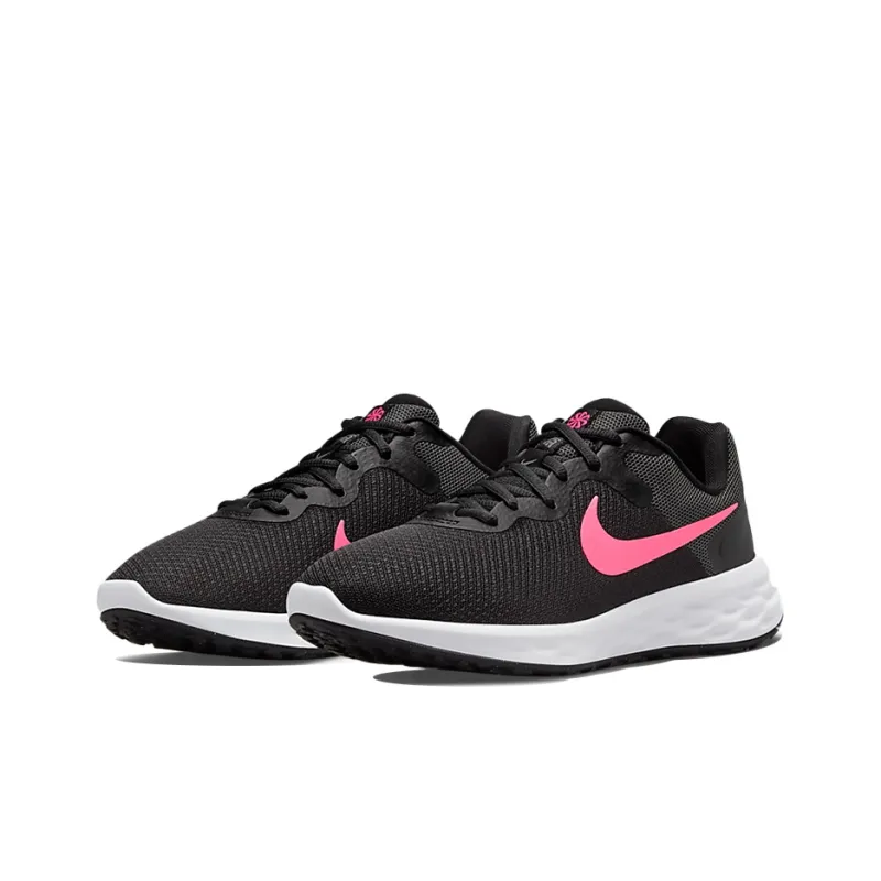 Nike Revolution 6 Next Nature Wide 'Black Hyper Pink' Women's-2
