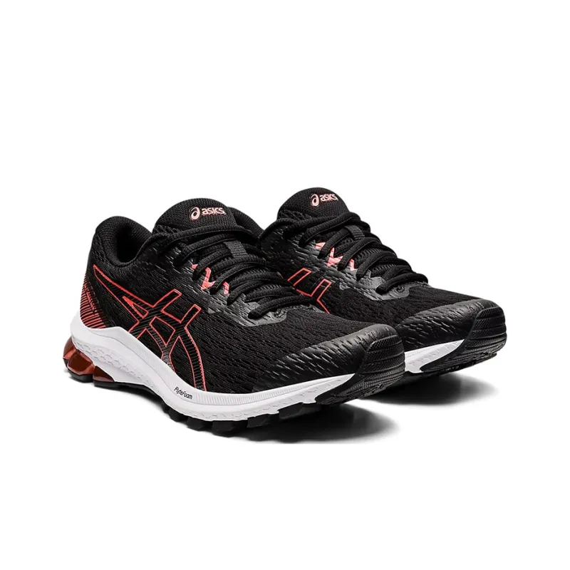 Asics Gel Phoenix 11 Black Flash Coral Women's-2