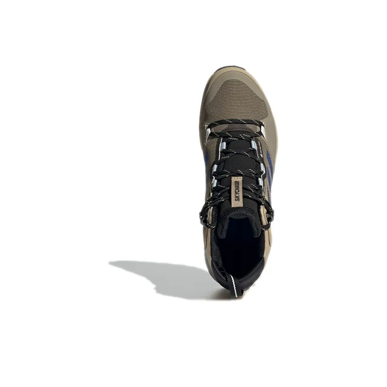 Adidas Terrex Skychaser 2 Mid Gore-Tex Hiking Wear-Resistant High-Top Trekking Shoes Men's Brown-4