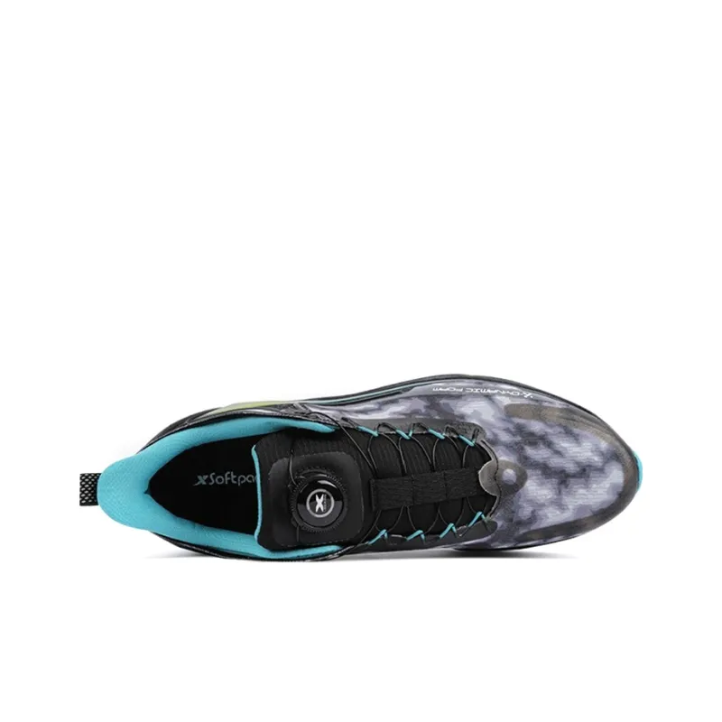 XTEP Power Nest 2.0 Anti Slip Wear Resistant Breathable Lightweight Low Top Running Shoes Men's Smoke Gray-2