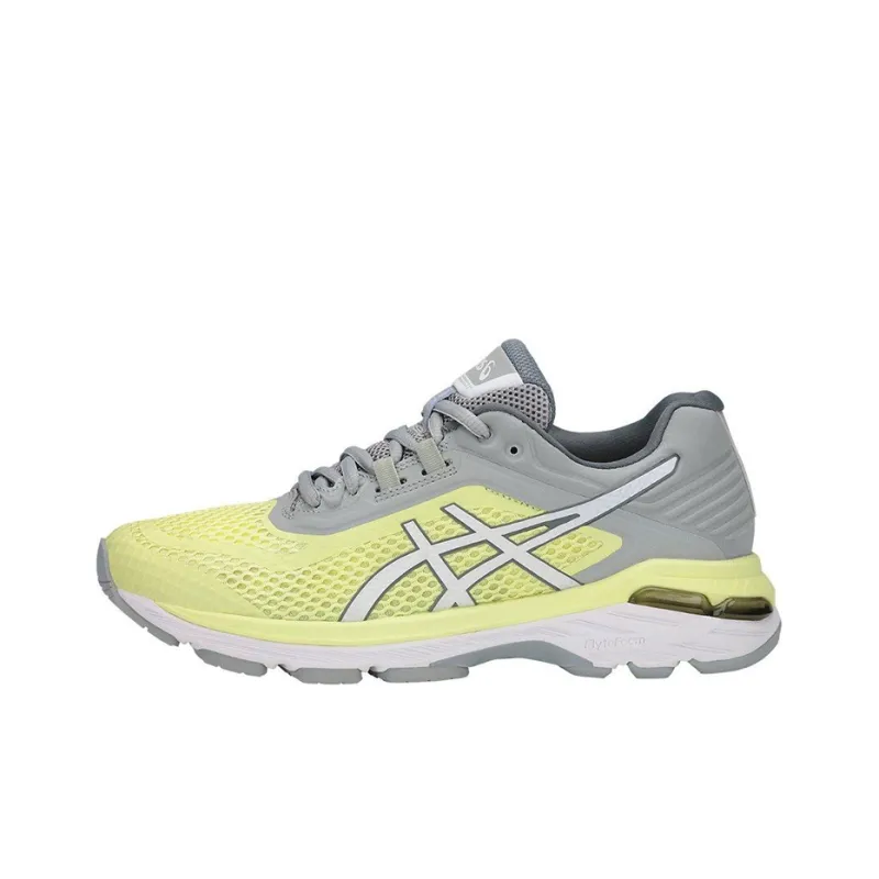 Asics Gt 2000 6 Running Shoes Women's Low Top Yellow/Gray-0