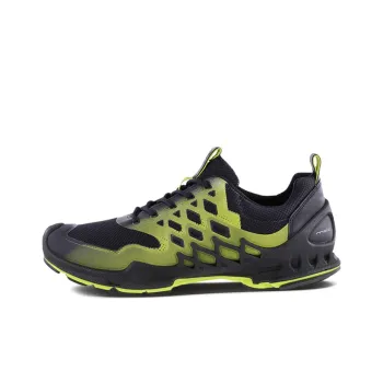 Ecco Great Step Exploration Series Low Top Sports Casual Shoes Men's Black Yellow