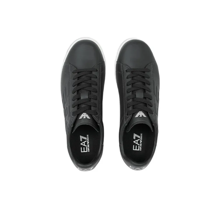 EMPORIO ARMANI Logo Embossed Classic Cc Sneakers-4