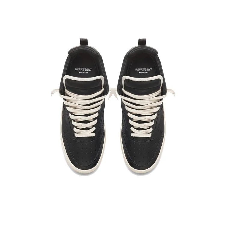 REPRESENT Reptor Stylish Skateboarding Shoes Men's Black-3