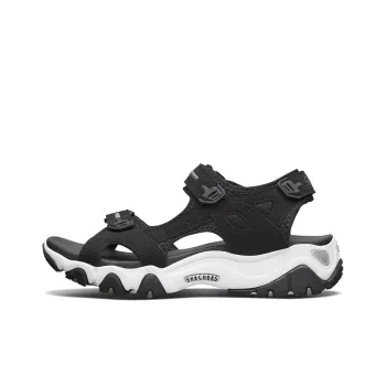Skechers D Lites 2.0 Casual Sandals Black Women's