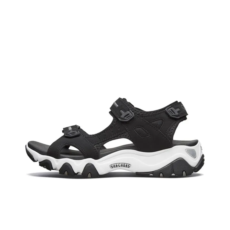 Skechers D Lites 2.0 Casual Sandals Black Women's-0