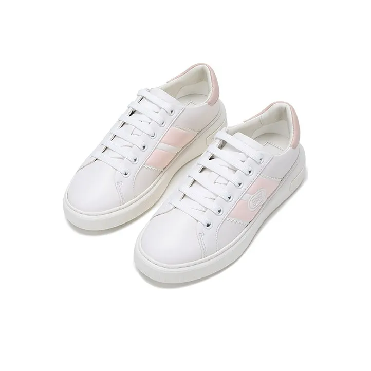 BALLY Low Top Skateboard Shoes Women's White-2