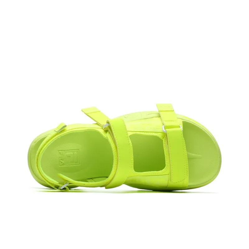 FILA Disruptor Sports Sandals Gs Yellow Women's-3