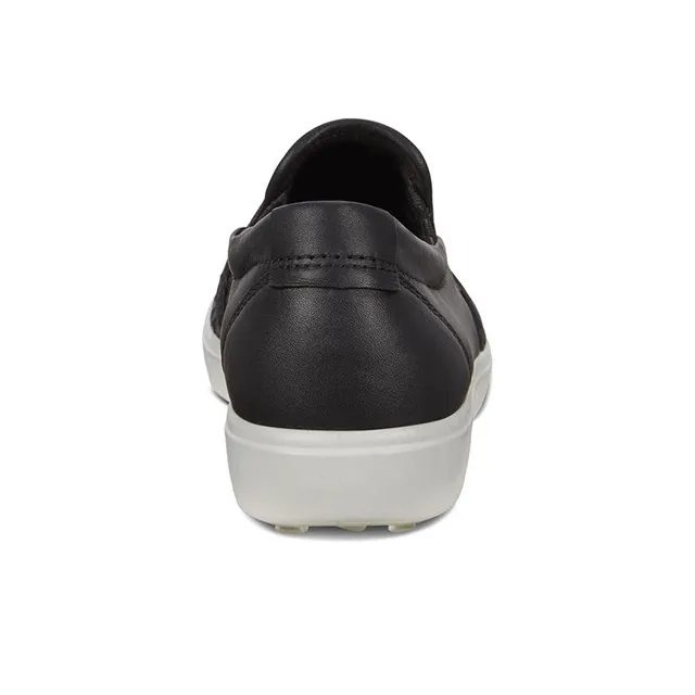 Ecco Soft 7 Skateboard Shoes Women's Low-Top Black-3