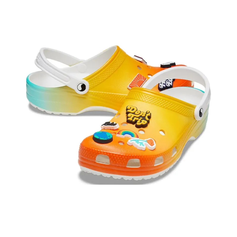 Crocs Free & Easy X Classic Clog 'Sunset'-5