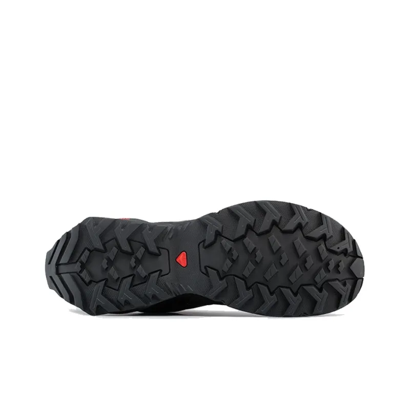 SALOMON Cushioned Waterproof And Breathable Low-Top Running Shoes Men's Black-5